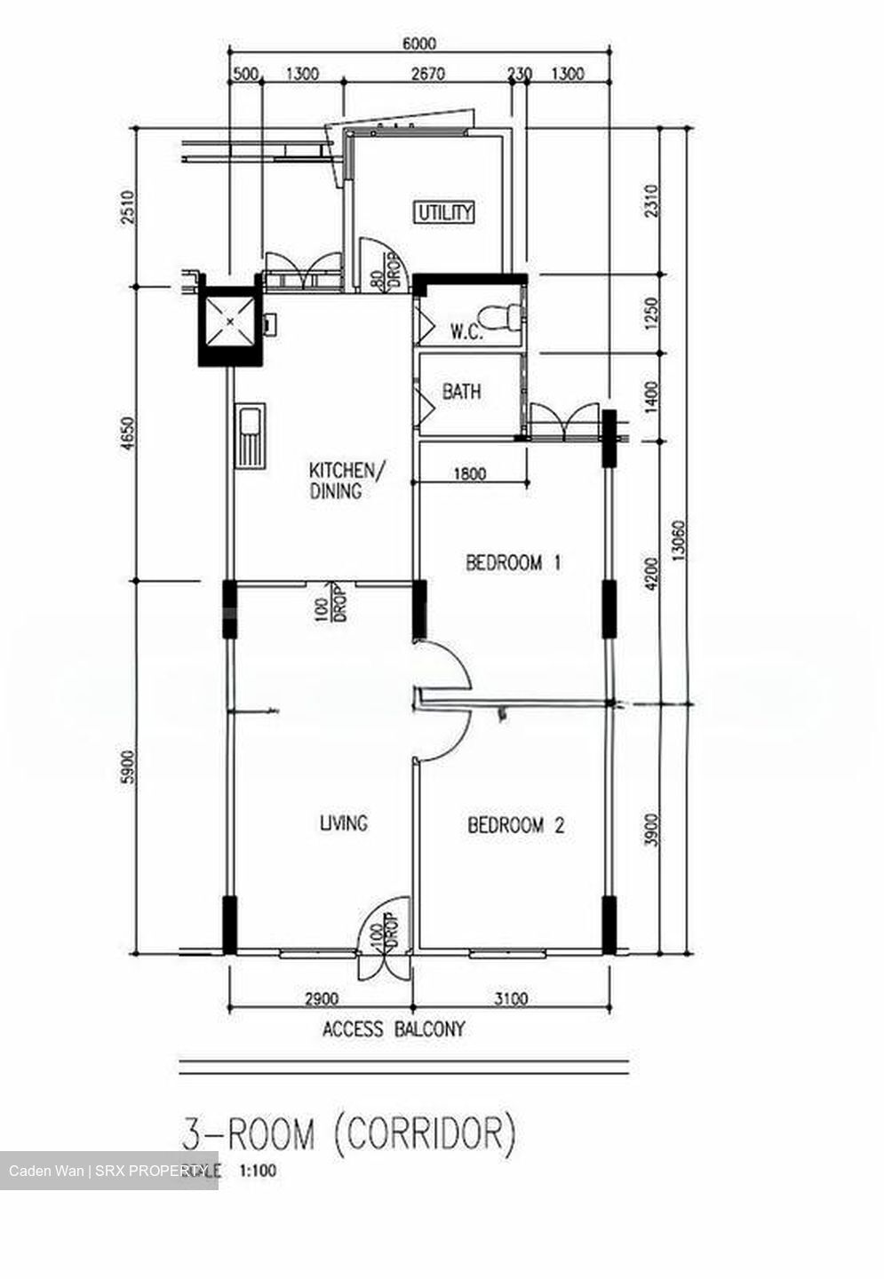 Blk 1 Dover Road (Queenstown), HDB 3 Rooms #507411981
